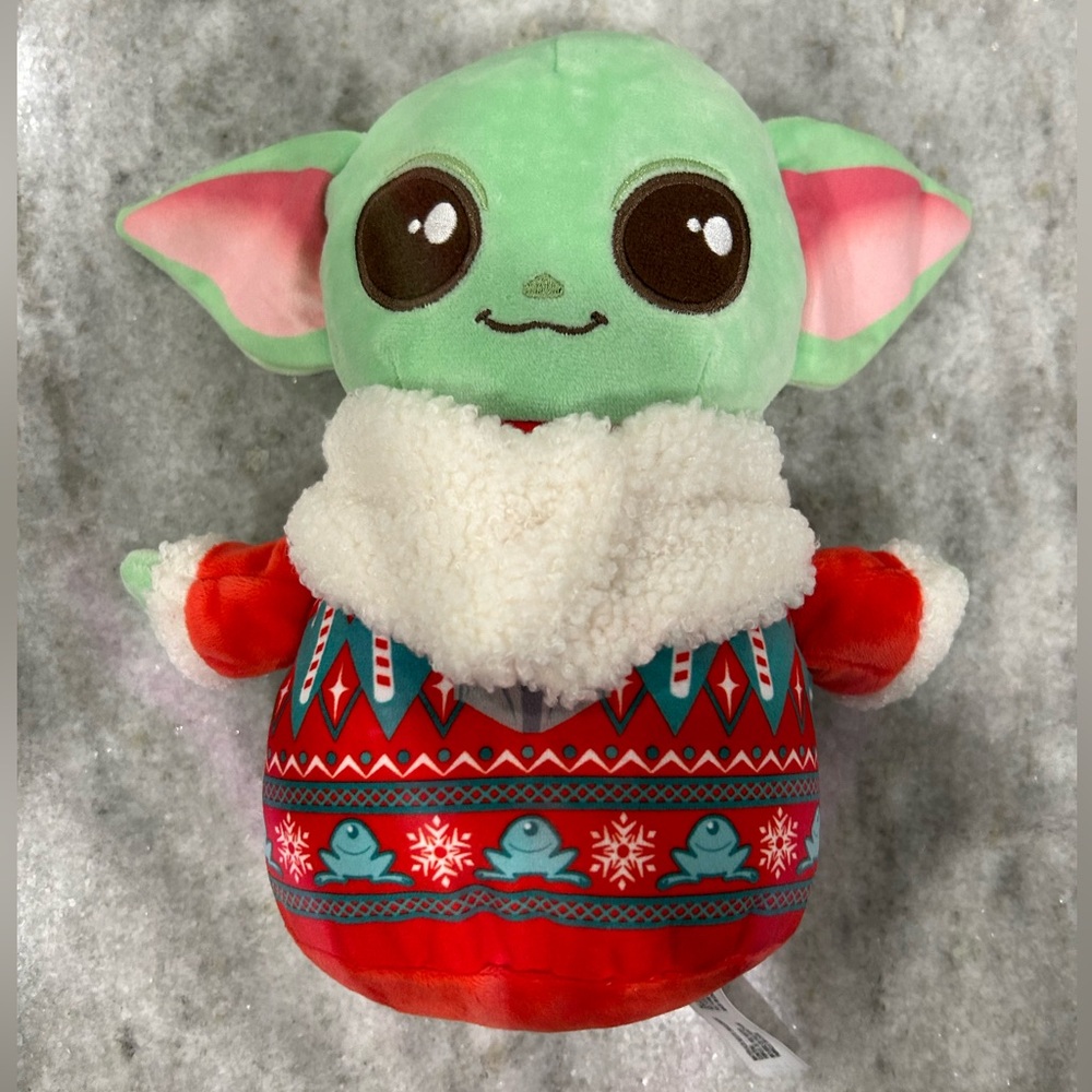 Star Wars -Mandalorian- Grogu Holiday Plushie